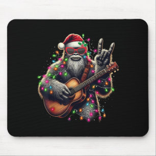 Weihnachtsrock und Rolle Glaube spielen Mousepad