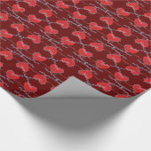 Weihnachtsromantikpapier Geschenkpapier (Ecke)