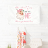 Weihnachtsrosa Weihnachtsfeiertag Banner (Insitu)