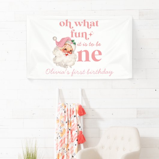 Weihnachtsrosa Weihnachtsfeiertag Banner (Insitu)