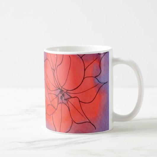 WeihnachtsRose Kaffeetasse (Rechts)
