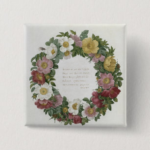 WeihnachtsRosen Button