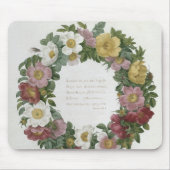 WeihnachtsRosen Mousepad (Vorne)