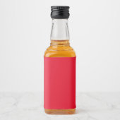 Weihnachtsrot Alkoholflaschenetikett (Vorderseite)