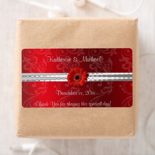 Weihnachtsrot, Feiertag/ Hochzeitweiliges Weinetik (Insitu)