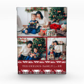 Weihnachtsrot Fotoblock (Vorderseite)