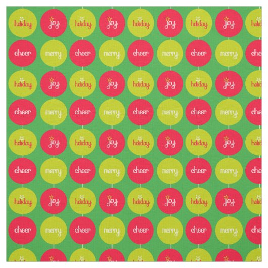 Weihnachtsrot-grüne Bausteine Stoff (Muster)