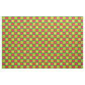 Weihnachtsrot-grüne Bausteine Stoff (Fat Quarter (45,7 x 55,9 cm))