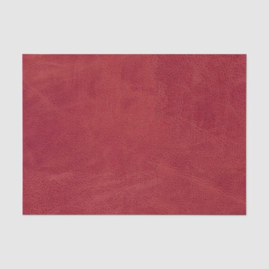 Weihnachtsrot-Imitat Ledertextur Seidenpapier (Vorderseite)