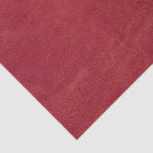 Weihnachtsrot-Imitat Ledertextur Seidenpapier (Ausschnitt)