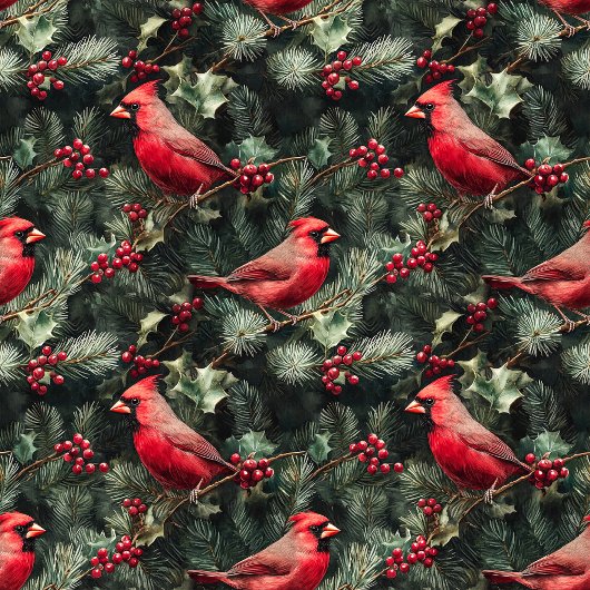 Weihnachtsrot Kardinal tiefgrün Serviette