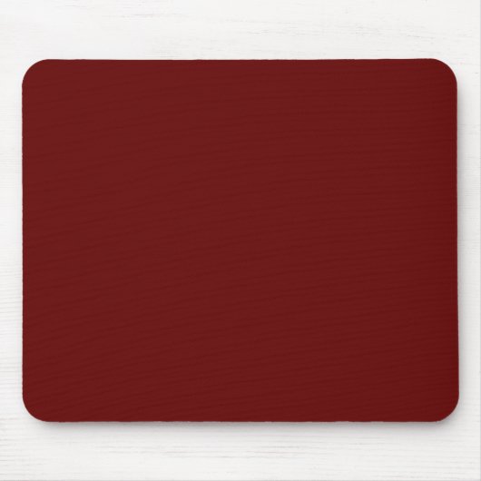 Weihnachtsrot, kräftig rot, tiefrot, schlicht rot mousepad (Vorne)