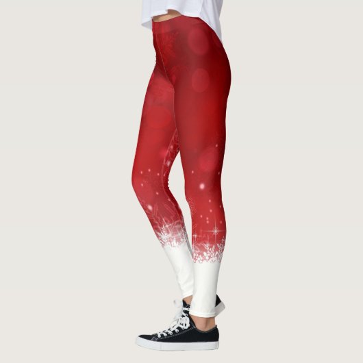 Weihnachtsrot Leggings (Links)