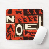 Weihnachtsrot Mousepad (Mit Mouse)