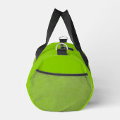 Weihnachtsrot und Brat Green Duffle Bag (Rechts)
