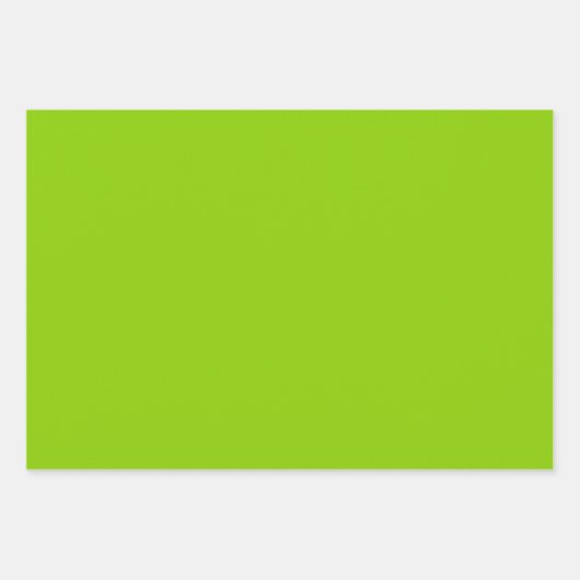 Weihnachtsrot und Brat Green Geschenkpapier Set (Vorderseite 3)