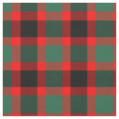 Weihnachtsrot und Grünes Kariertes Muster Stoff (Nahaufnahme)