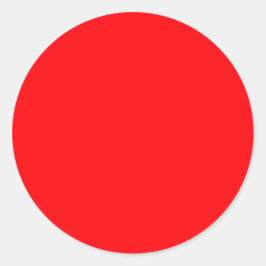 Weihnachtsrot Velvet Runder Aufkleber