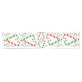 Weihnachtsroter u. grüner kurzer tischläufer (Horizontal)