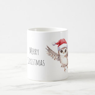 Weihnachtsroter Weihnachtsmannhut Uhu Kaffeetasse