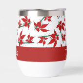 Weihnachtsrotes florales Botanik (Links)