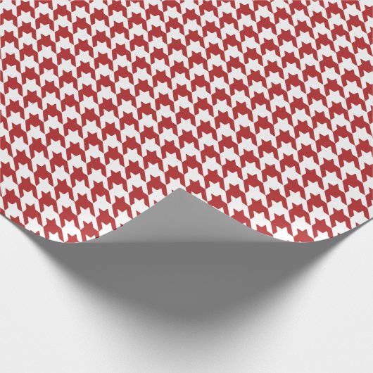 Weihnachtsrotes Geschenkpapier (Ecke)