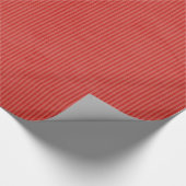 Weihnachtsrotes Streifen Streifenpapier Geschenkpapier (Ecke)