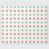 Weihnachtsrotes u. grünes geschenkpapier (Flach)