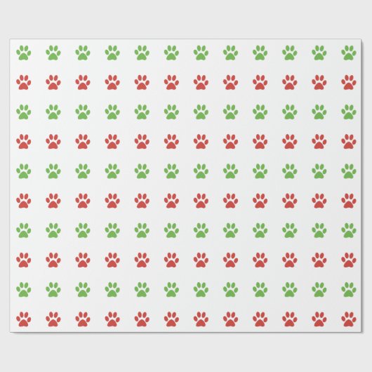 Weihnachtsrotes u. grünes geschenkpapier (Flach)