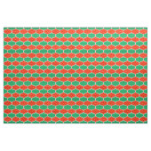 Weihnachtsrotes und grünes geometrisches Ogee Stoff (Fat Quarter (45,7 x 55,9 cm))