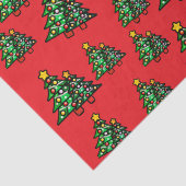 Weihnachtsrottpapier Seidenpapier (Detail)