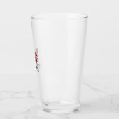 Weihnachtsrotweingläser Feiertagsvektor Glas (Links)