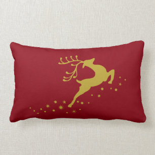 Weihnachtsrotwild Lendenkissen