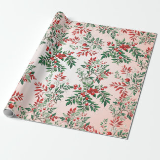 Weihnachtsrowan Geschenkpapier