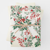 Weihnachtsrowan Geschenkpapier Set (Beispiel)