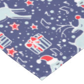 Weihnachtsrüber und Gesangtücher Tischdecke (Schrägansicht)