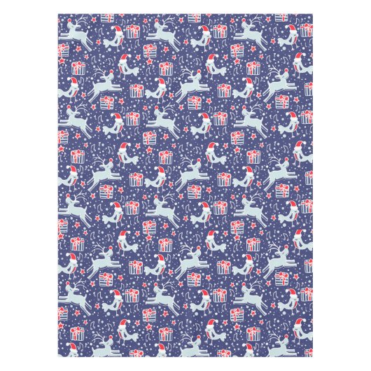 Weihnachtsrüber und Gesangtücher Tischdecke (Vorderseite)