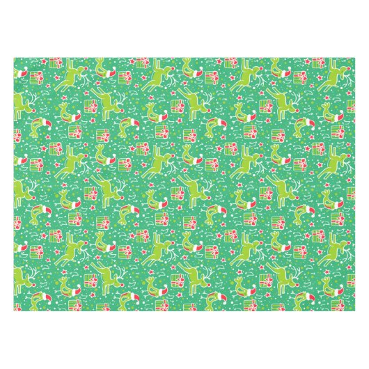 Weihnachtsrüber und Vogelgezwitscher Tischdecke (Vorderseite (Horizontal))