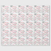 Weihnachtsrückblick 2025 geschenkpapier (Flach)