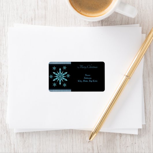 Weihnachtsrückgabe/ Versandadresse Adressaufkleber (Insitu)