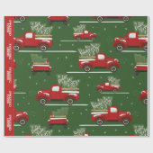 Weihnachtsruckpapier Geschenkpapier (Flach)