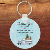 Weihnachtsrucks mit Gastgeschenk für Bäume und Tie Schlüsselanhänger (Vorderseite)