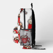 Weihnachtsrucksack Bedruckter Rucksack (Rechts)