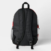 Weihnachtsrucksack Bedruckter Rucksack (Rückseite)