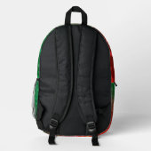 Weihnachtsrucksack Bedruckter Rucksack (Rückseite)