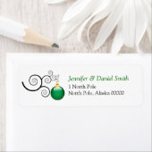 WeihnachtsRücksendeadressen-Aufkleber (Insitu)