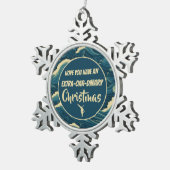 Weihnachtsruderkomische Ornament (Rechts)