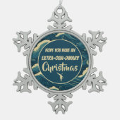 Weihnachtsruderkomische Ornament (Vorderseite)