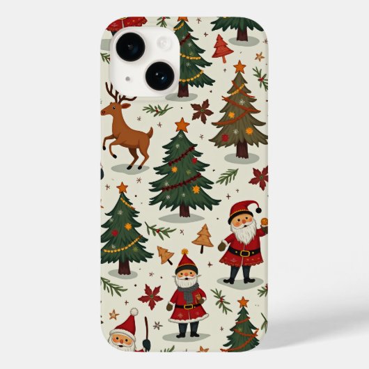 Weihnachtssaal Case-Mate iPhone Hülle (Rückseite)