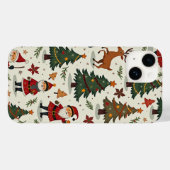 Weihnachtssaal Case-Mate iPhone Hülle (Rückseite (Horizontal))